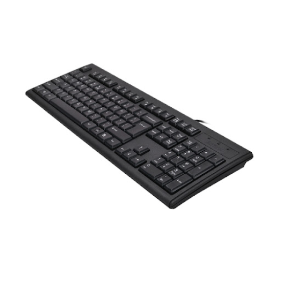 A4Tech Comfort KR-83 USB Wired Keyboard Black