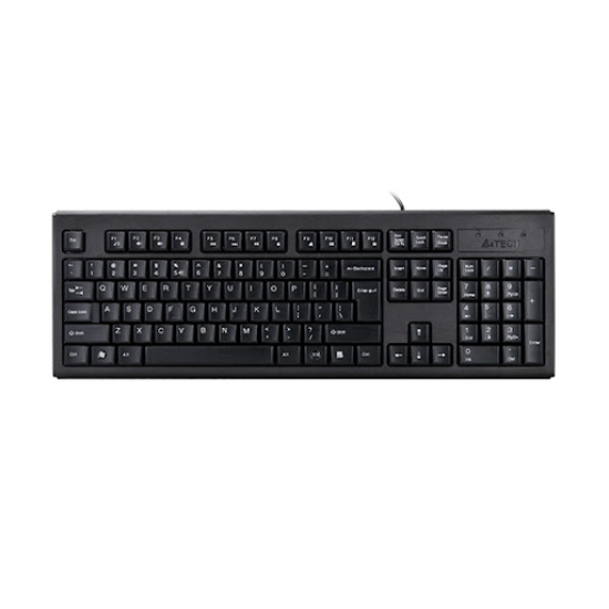 A4Tech Comfort KR-83 USB Wired Keyboard Black