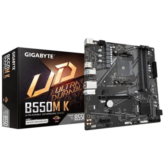 Gigabyte B550M K AMD AM4 Micro ATX Motherboard