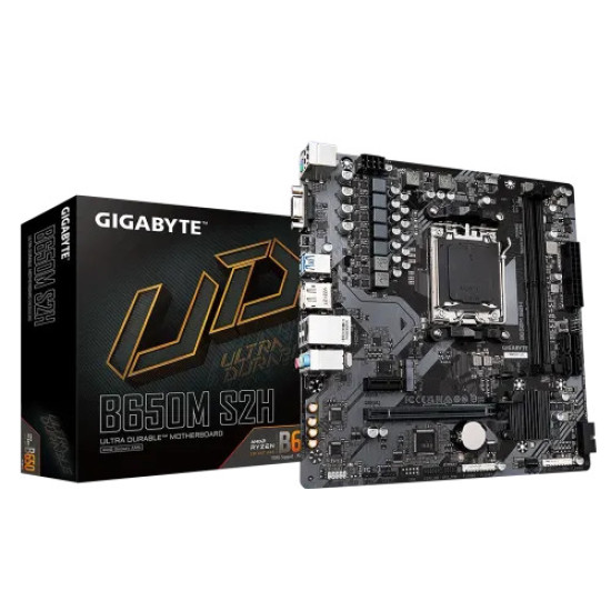 GIGABYTE B650M S2H AM5 Micro-ATX Motherboard