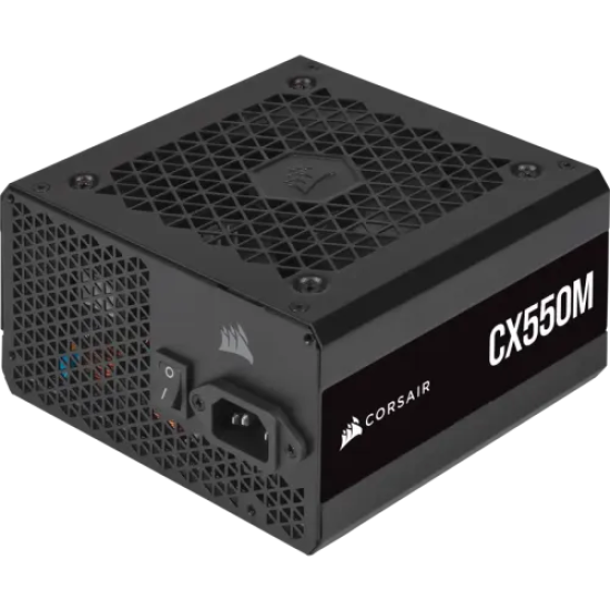 Corsair CX-M Series CX550M 550W 80 PLUS Bronze Semi-Modular ATX Power Supply