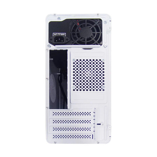 Revenger ECO 200 Mini Tower Micro-ATX Casing White With PSU