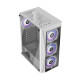 Revenger SHOCKWAVE Mid Tower ATX RGB Gaming Case White