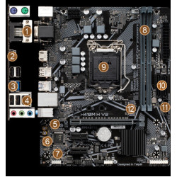 GIGABYTE H410M H V2 10TH GEN MICRO ATX MOTHERBOARD