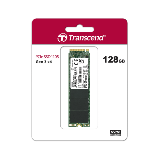  Transcend 110S 128GB M.2 NVMe SSD